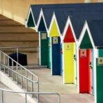 Beach Huts at Barry Island these can be hired daily